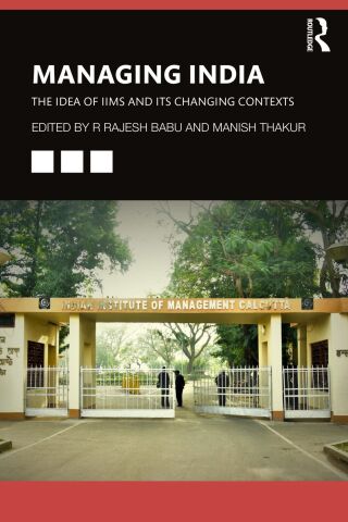 Cover image: Managing India 1st edition 9781032342849