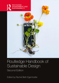 Omslagafbeelding: Routledge Handbook of Sustainable Design 2nd edition 9781032430331