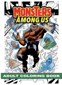 صورة الغلاف: Monsters Among Us: Adult Coloring Book 9781954044906