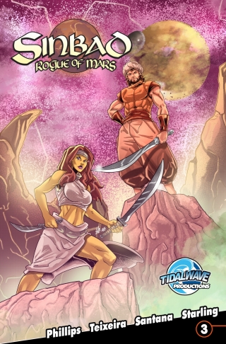 Cover image: Sinbad Rogue of Mars #3 Volume 2 9781005328719