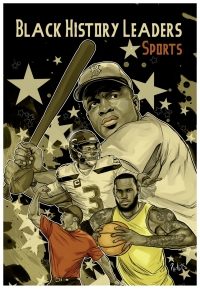 Titelbild: Black History Leaders: Athletes: LeBron James, Jackie Robinson, Russell Wilson and Tiger Woods 9781954044432