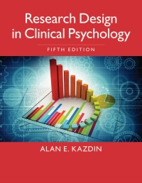 Imagen de portada: Research Design in Clinical Psychology 5th edition 9781108995214
