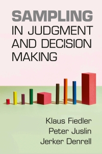 Cover image: Sampling in Judgment and Decision Making 9781316518656