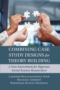 Imagen de portada: Combining Case Study Designs for Theory Building 9781316519295