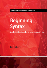 Cover image: Beginning Syntax 9781316519493