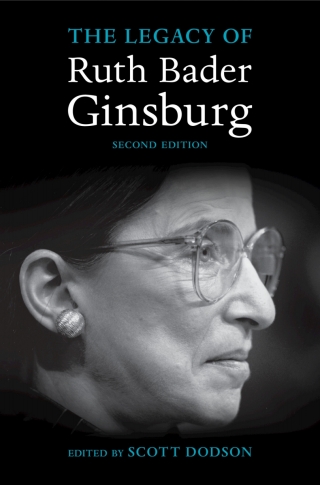 Cover image: The Legacy of Ruth Bader Ginsburg 2nd edition 9781316515563