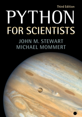 Cover image: Python for Scientists 3rd edition 9781009014809