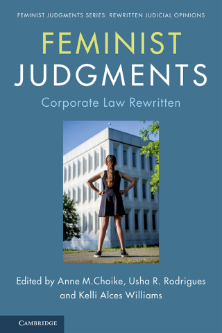 Cover image: Feminist Judgments: Corporate Law Rewritten 9781316516768