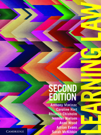 Imagen de portada: Learning Law 2nd edition 9781108908191
