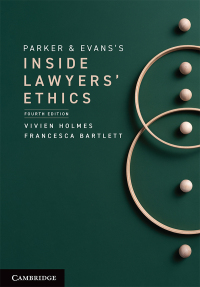Cover image: Parker and Evans's Inside Lawyers' Ethics 4th edition 9781009045636