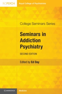 صورة الغلاف: Seminars in Addiction Psychiatry 2nd edition 9781911623182