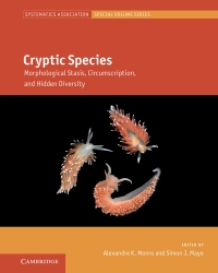 Cover image: Cryptic Species 9781316513644