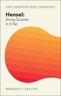 表紙画像: Hensel: String Quartet in E flat 9781316513842