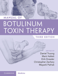 Immagine di copertina: Manual of Botulinum Toxin Therapy 3rd edition 9781009098663