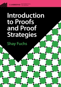 Imagen de portada: Introduction to Proofs and Proof Strategies 9781009096287