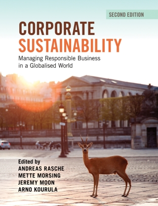 Cover image: Corporate Sustainability 2nd edition 9781009100403