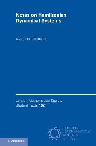 Omslagafbeelding: Notes on Hamiltonian Dynamical Systems 9781009151146