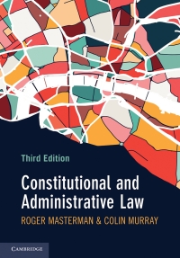 Cover image: Constitutional and Administrative Law 3rd edition 9781009158480