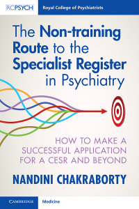 Cover image: The Non-training Route to the Specialist Register in Psychiatry 9781009197779