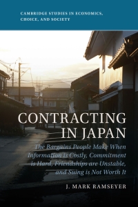 Cover image: Contracting in Japan 9781009215725