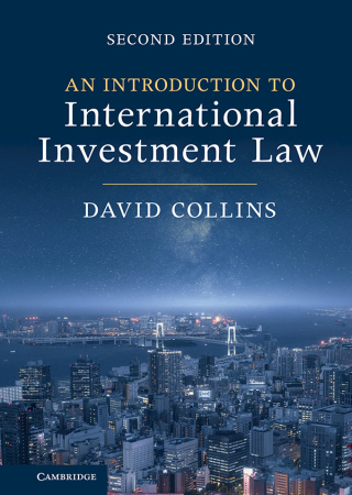 Cover image: An Introduction to International Investment Law 2nd edition 9781009245685