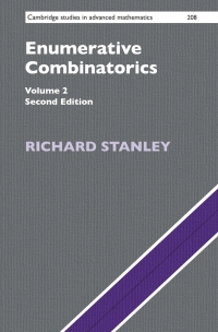 Cover image: Enumerative Combinatorics: Volume 2 2nd edition 9781009262491