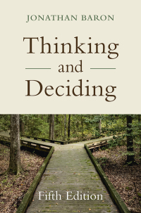 Imagen de portada: Thinking and Deciding 5th edition 9781009263634