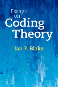 صورة الغلاف: Essays on Coding Theory 9781009283373