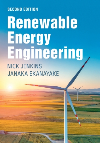 Cover image: Renewable Energy Engineering 2nd edition 9781009295789