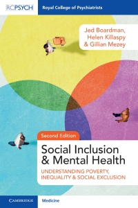 Cover image: Social Inclusion and Mental Health 2nd edition 9781911623595