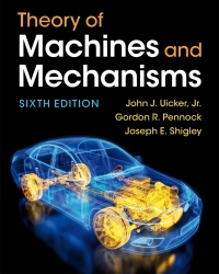 Omslagafbeelding: Theory of Machines and Mechanisms 6th edition 9781009303675