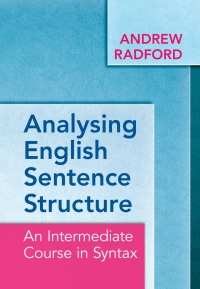 Imagen de portada: Analysing English Sentence Structure 9781009322966