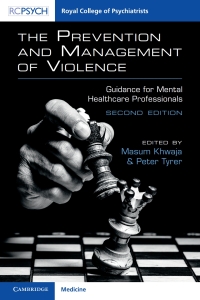 Imagen de portada: The Prevention and Management of Violence 2nd edition 9781911623267