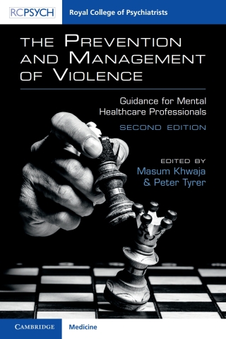 صورة الغلاف: The Prevention and Management of Violence 2nd edition 9781911623267