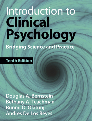 Cover image: Introduction to Clinical Psychology 10th edition 9781009379304
