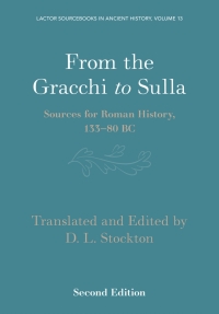 Cover image: From the Gracchi to Sulla 2nd edition 9781009383059