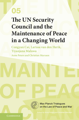 Immagine di copertina: The UN Security Council and the Maintenance of Peace in a Changing World 9781009423472