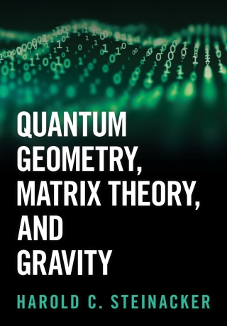 Cover image: Quantum Geometry, Matrix Theory, and Gravity 9781009440783