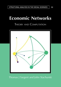 Imagen de portada: Economic Networks 9781009456357