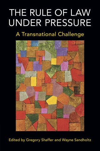Cover image: The Rule of Law under Pressure 9781009460248