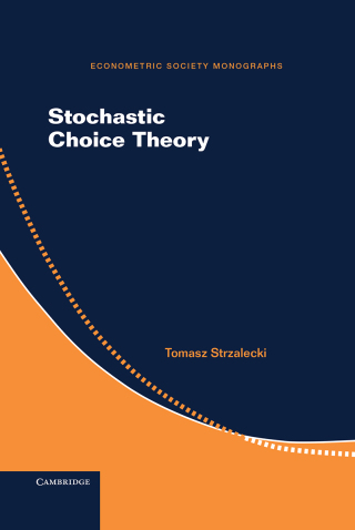 Imagen de portada: Stochastic Choice Theory 9781009512763