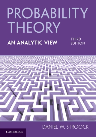 Cover image: Probability Theory, An Analytic View 3rd edition 9781009549004
