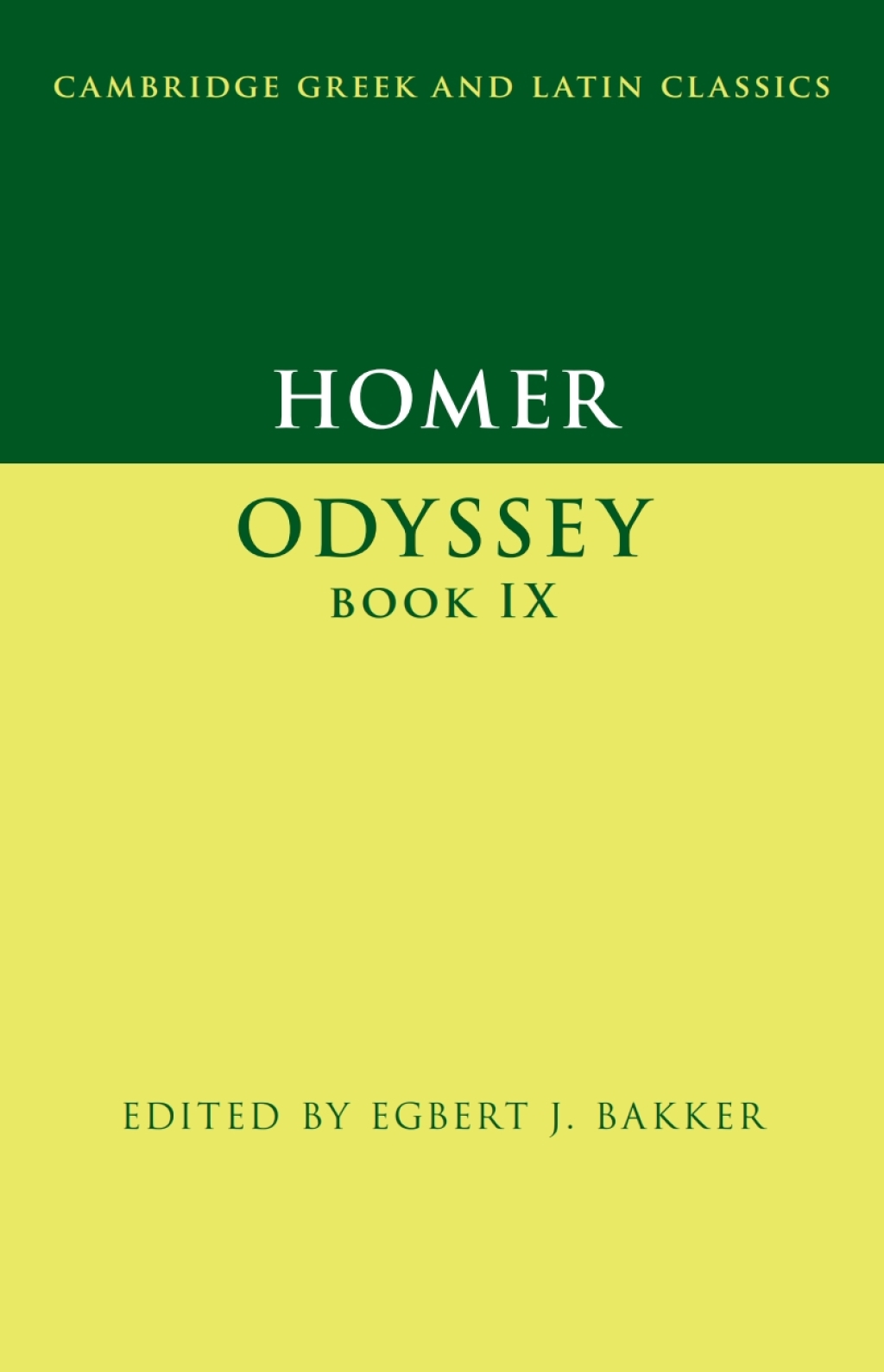 Homer: Odyssey Book IX