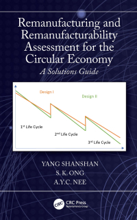 Imagen de portada: Remanufacturing and Remanufacturability Assessment for the Circular Economy 1st edition 9781032230856