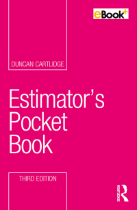 Imagen de portada: Estimator’s Pocket Book 3rd edition 9781032661551