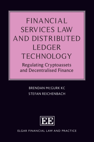Cover image: Financial Services Law and Distributed Ledger Technology 1st edition 9781035300877