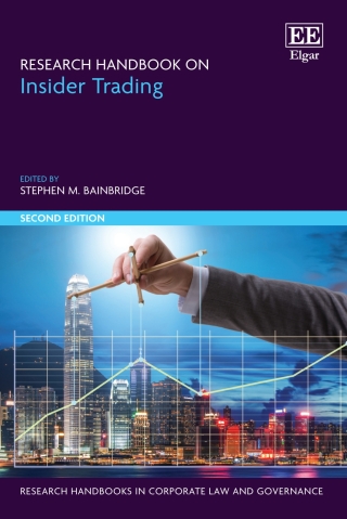 Cover image: Research Handbook on Insider Trading 2nd edition 9781035301201