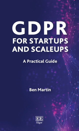 Cover image: GDPR for Startups and Scaleups 1st edition 9781035301867