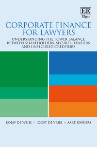 Cover image: Corporate Finance for Lawyers 1st edition 9781035302024