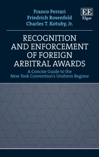 Imagen de portada: Recognition and Enforcement of Foreign Arbitral Awards 1st edition 9781035302062